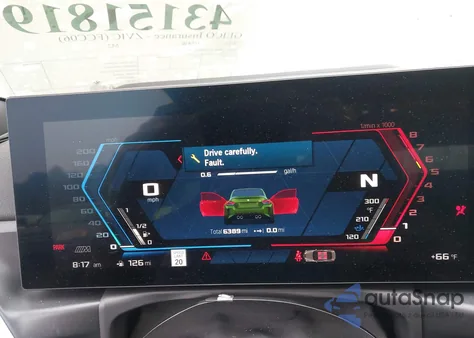 2025 BMW M2 из США, поврежденный, VIN 3MF23DM00S8F32047